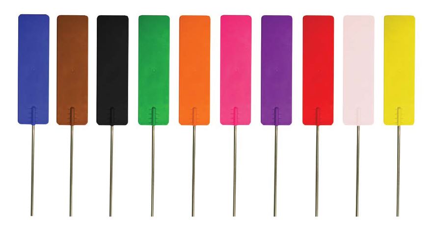 Pin Tags High Tensile Wire - Hard Plastic Tags