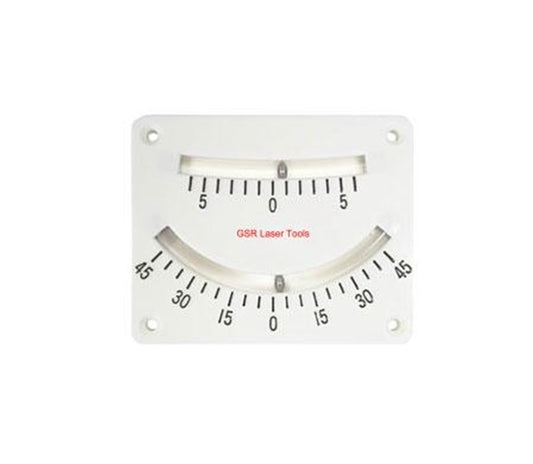 GSR Inclinometer 45°-0-45° Dual Display