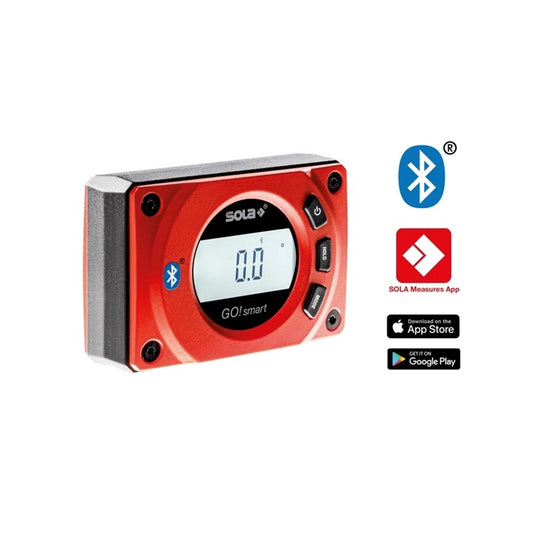 SOLA Go Smart Digital Inclinometer/Protractor