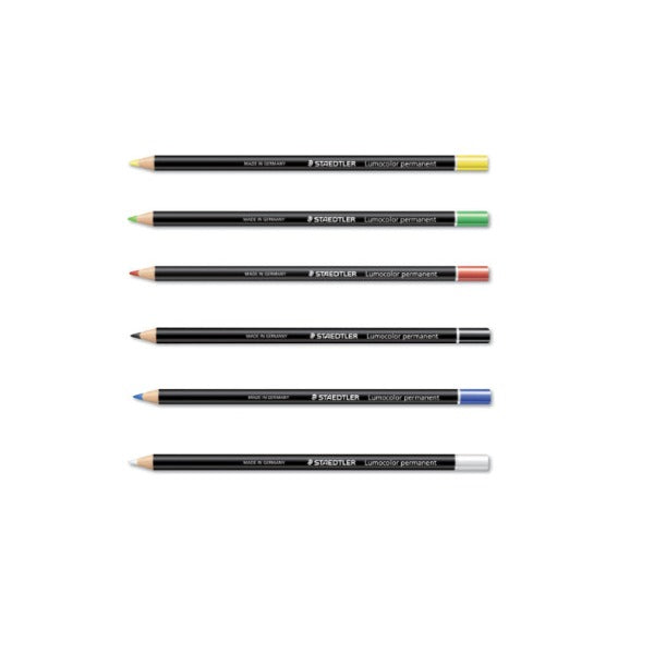 Staedtler Pencil Lumocolour Glasochrom - Box of 12