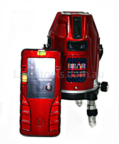 Bear Servo 360HP Multi Line Laser with GR85R Receiver & Clamp