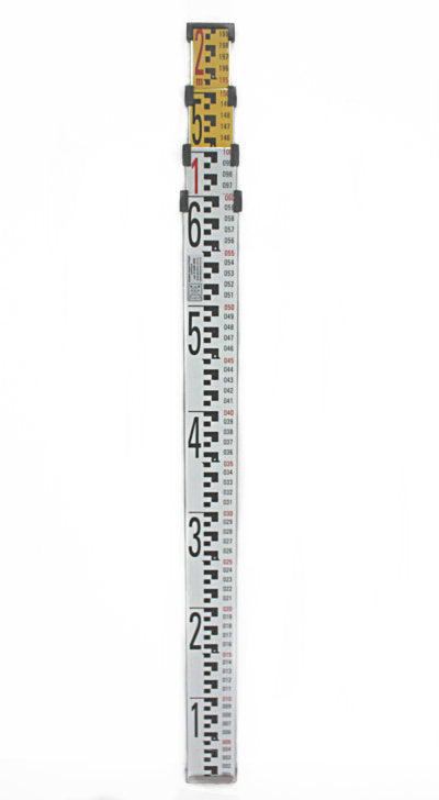 GSR Metric Staff 2 metre 4 Section