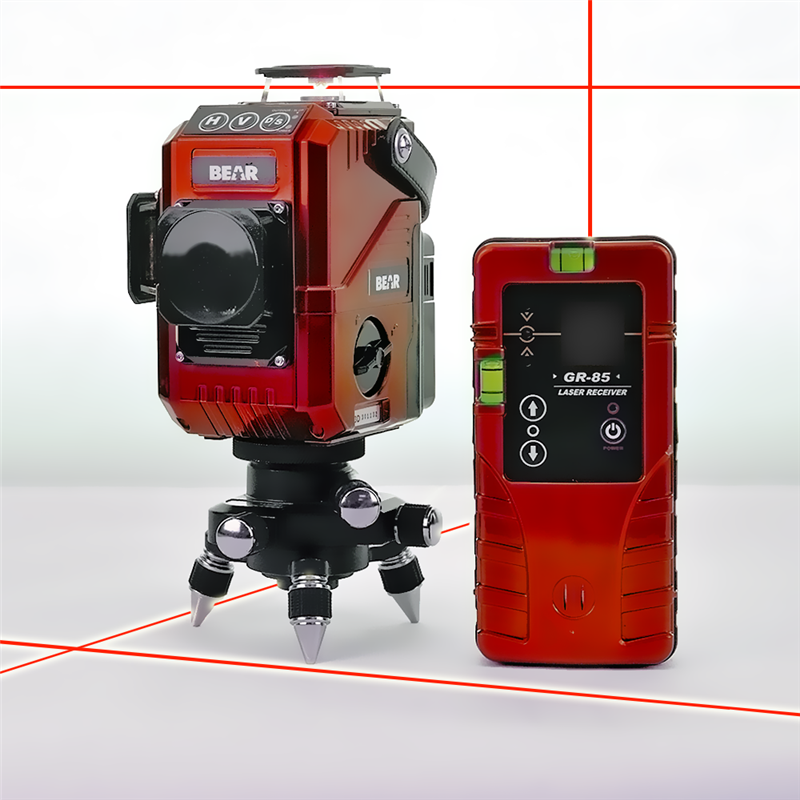 Bear 3D Red Beam Multi Line Laser Level