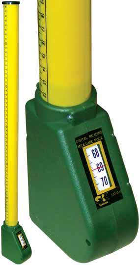 Senshin Telescopic Fibreglass Height Measuring Pole