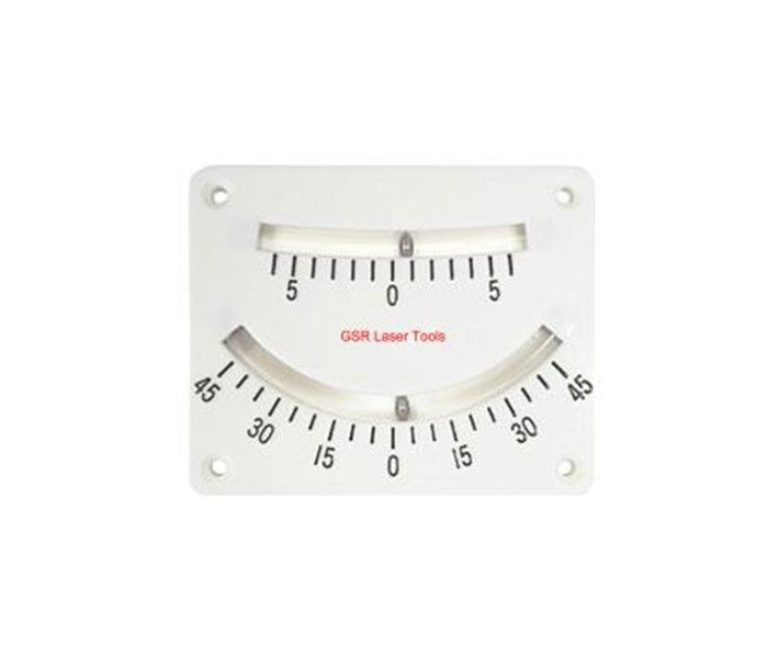 GSR Inclinometer 45°-0-45° Dual Display