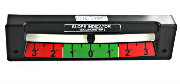 GSR Analogue Inclinometer 3-0-3° Red Green Red