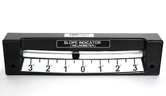 GSR Analogue Inclinometer 3-0-3° White