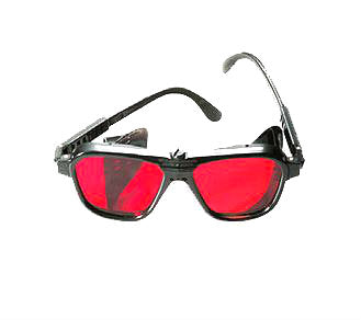 BMI Professional Laser Enhancement Glasses RED